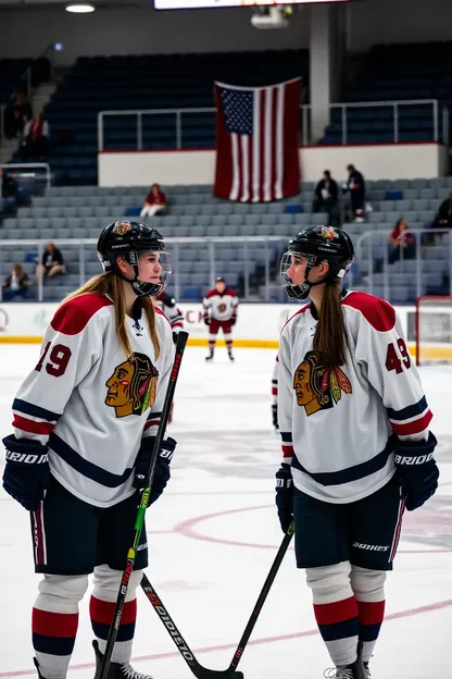 Brooks Girls Hockey Team's Roster Includes Talented Players -> Effectif de l'Équipe de Hockey des Filles Brooks Comprend des Joueuses Talentueuses